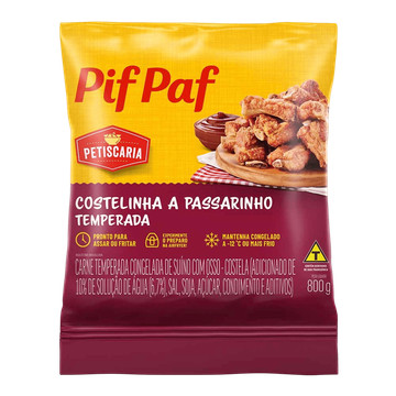 Pif Paf Costela à passarinho 800g