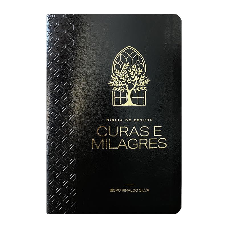 Bíblia de Estudo Curas e Milagres | King James Atualizada | Letra Normal | Capa 