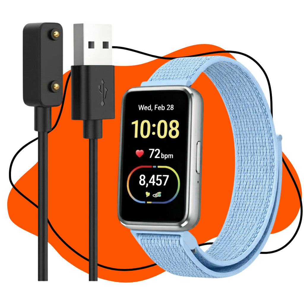 Carregador Para Relógio Samsung Galaxy Fit 3 R390 Dock Usb Tipo C
