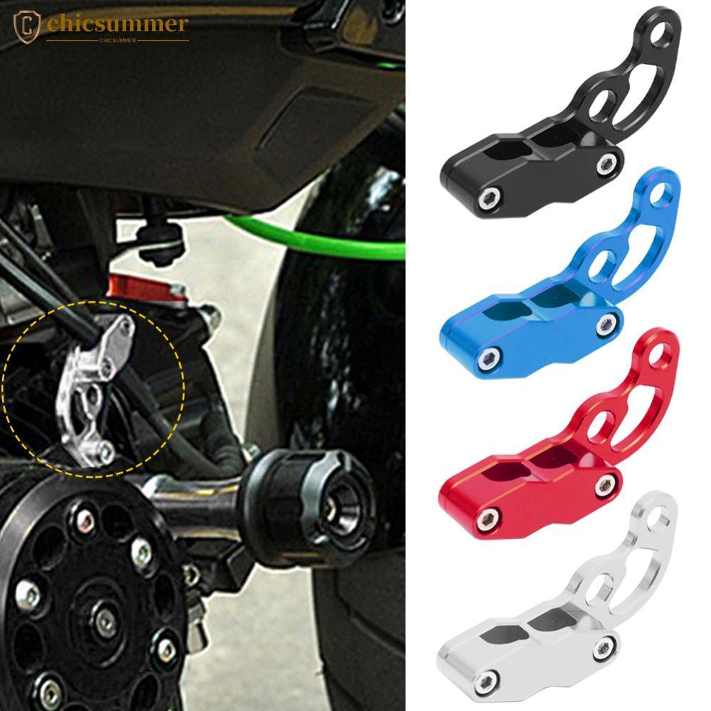 CHICSUMMER Motocicleta CNC Frente Duplo Furo Linha De Freio Mangueira Braçadeira Titular Para YAMAHA MT07 R6 R3 MT 03/07