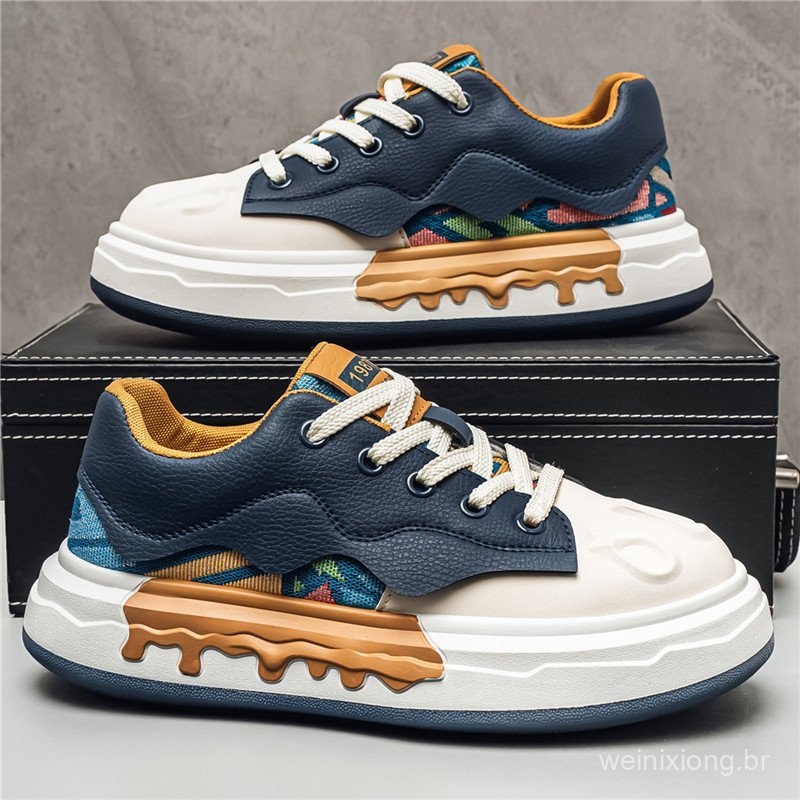 Tênis masculinos 2026, novos tênis casuais respiráveis e versáteis para o verão, para adolescentes, tênis modernos estil