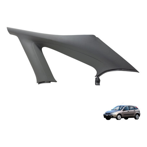 Moldura Interna Traseira Direita Vidro Fixo Focus 2007 2008