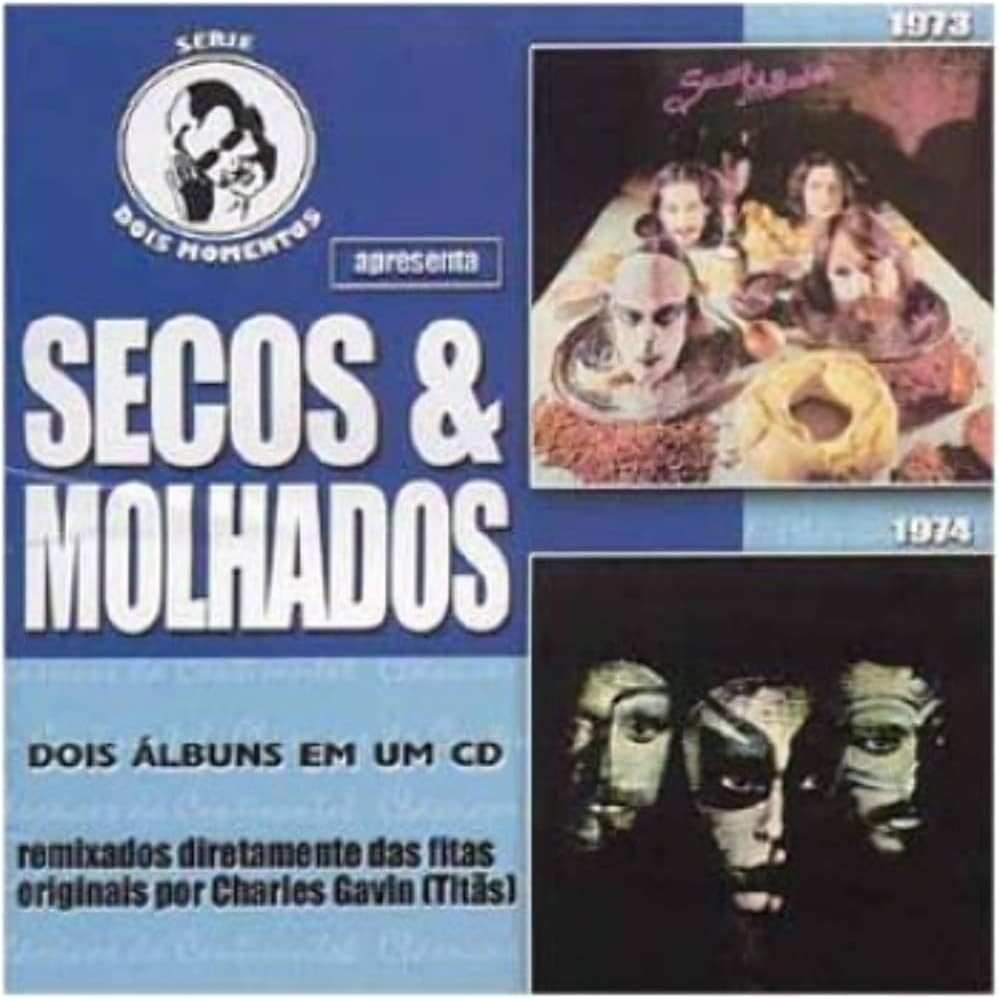 CD Secos & Molhados Secos & Molhados (Série Dois Álbuns em Um / Dois LPs em Um CD)