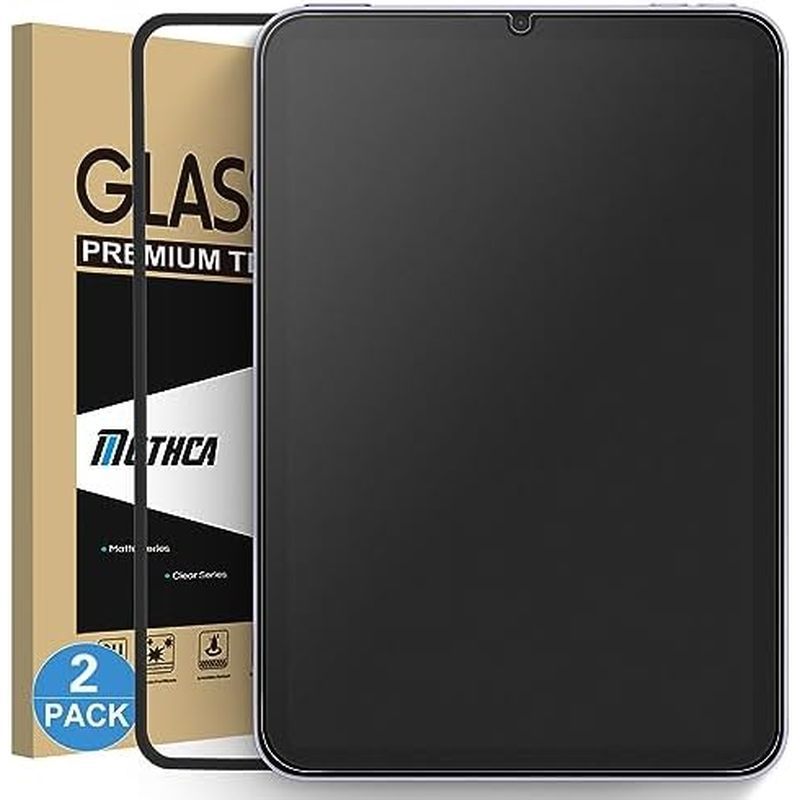 Protetor De Tela De Vidro Fosco Mothca 2 Pack Para iPad Mini 8.3 A17 Pro (2024)