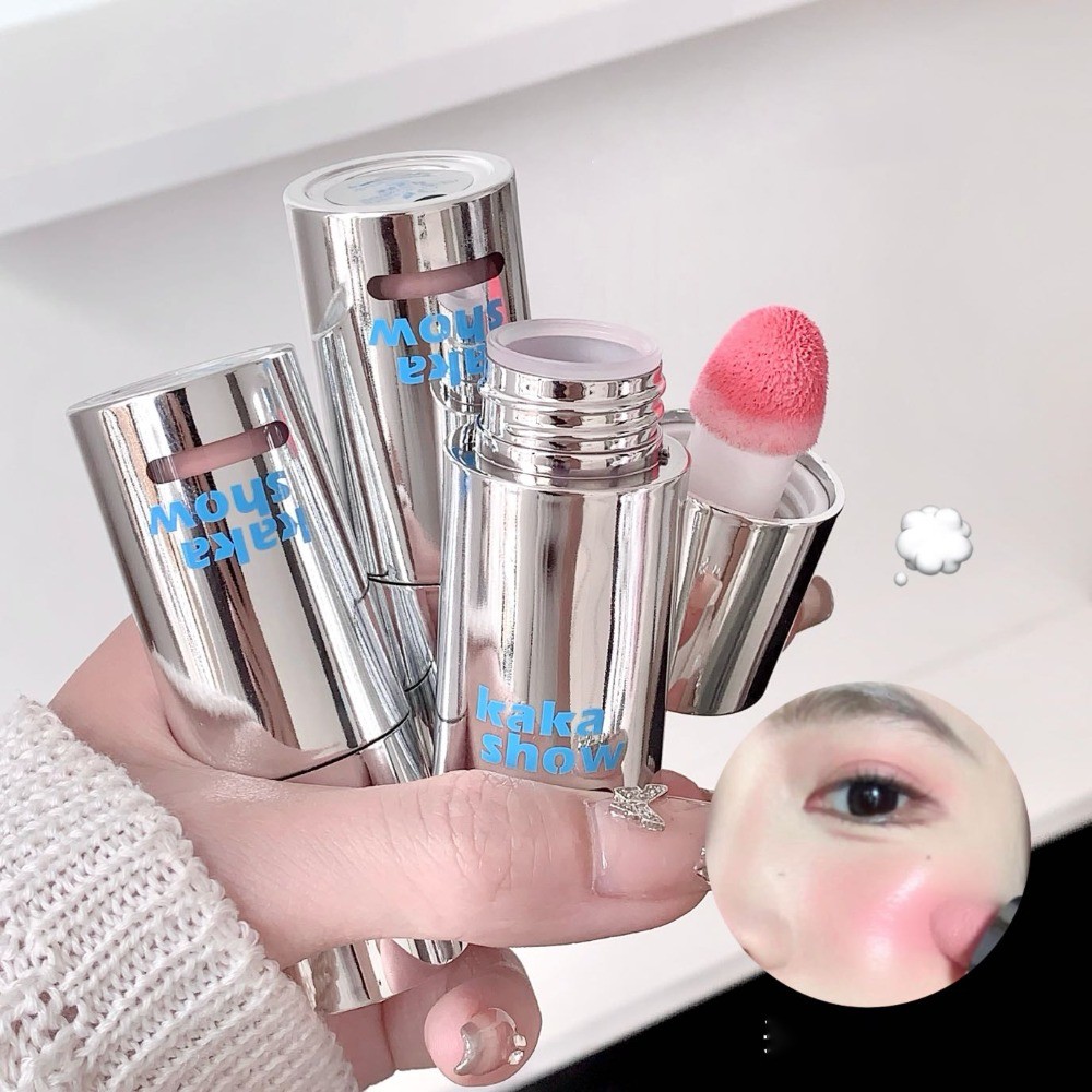 Kakashow vitalidade blush completo líquido grande esponja escova cabeça Natural estilo coreano água brilhante vitalidade