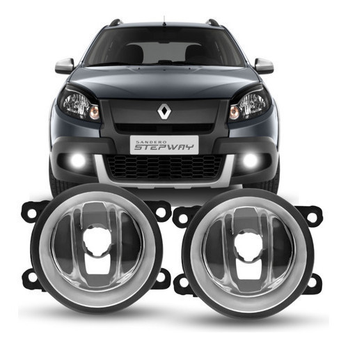 Par Farol Milha Sandero Stepway 2008 2009 2010 2011 2012 13