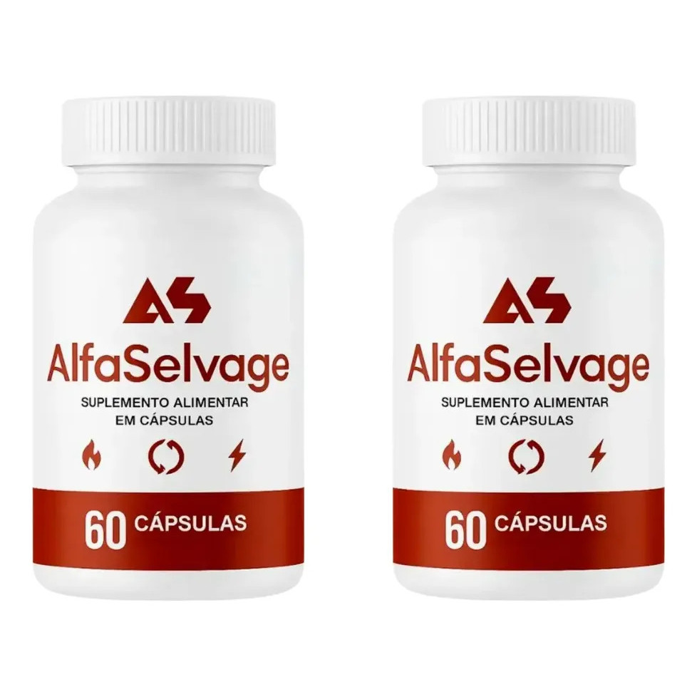 Alfa Selvage Kit 2 Frascos Com 60 Cápsulas