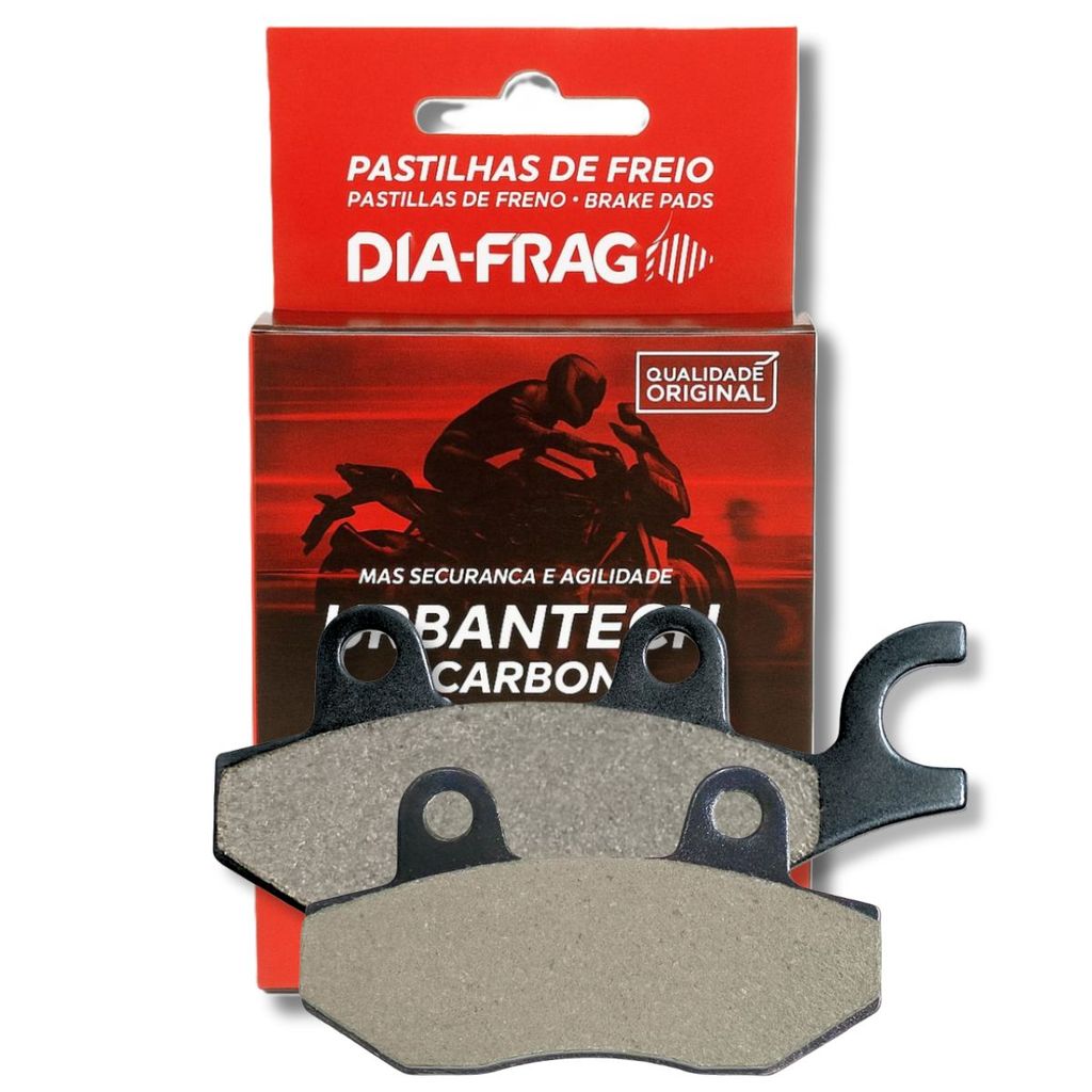 Pastilha de Freio Dianteira Fazer 250 2005-2015 / Cbx 250 Twister 2001-2008 / Ninja 300 Ninja 250r Z400 Z300 Diafrag