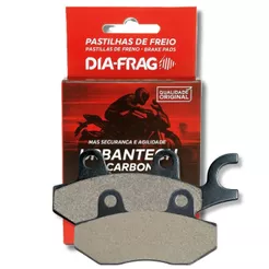 Pastilha de Freio Dianteira Fazer 250 2005-2015 / Cbx 250 Twister 2001-2008 / Ninja 300 Ninja 250r Z400 Z300 Diafrag