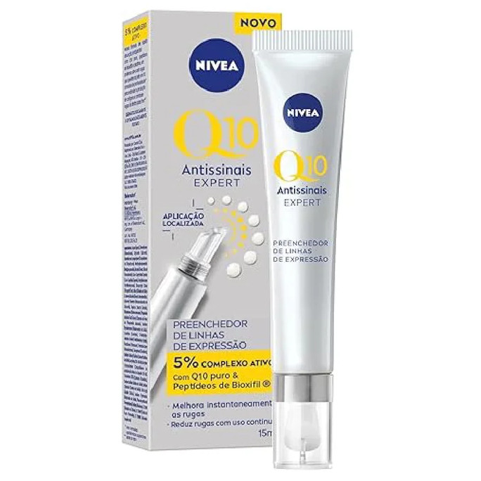 Preenchedor Facial Antissinais Nivea Q10 Expert 15ml