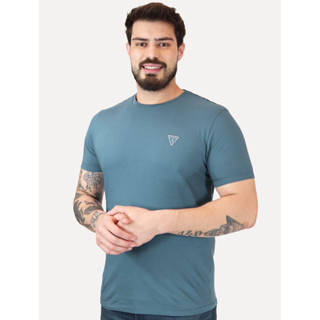 Camiseta Guess Masculina Light Icon Azul Turquesa em Oferta na Shopee