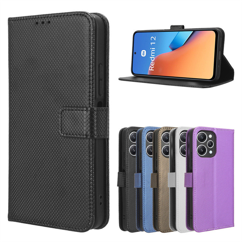 Adequado para Xiaomi Poco M6 Pro caso de telefone cartão cordão Redmi 12 diamant
