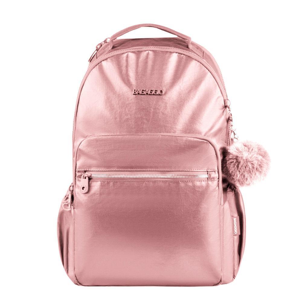 Mochila Feminina Perolada Rosa em Oferta na Shopee