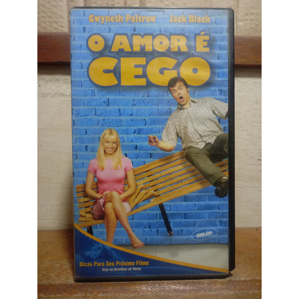 Vhs O Amor É Cego - Jack Black - Gwyneth Paltrow