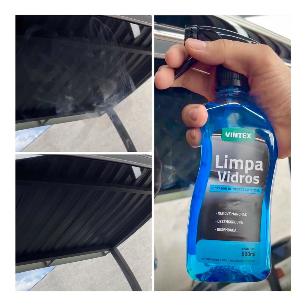 Limpa Vidros Espelhos Limpador Automotivo Vintex Vonixx 1,5l em Oferta na Shopee