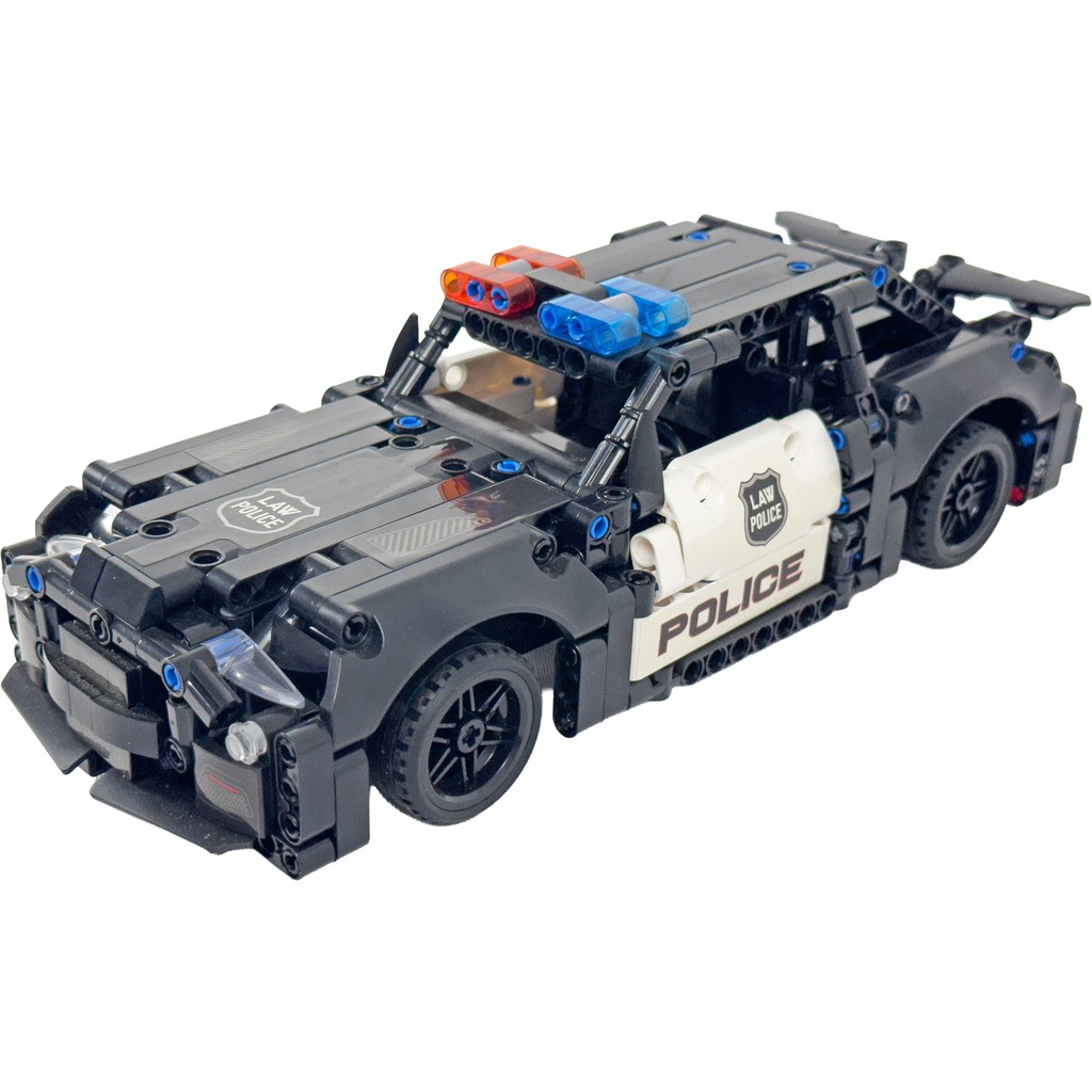 Blocos De Montar Police Cruiser Blocksy Technique- 437 Peças em Oferta na Shopee