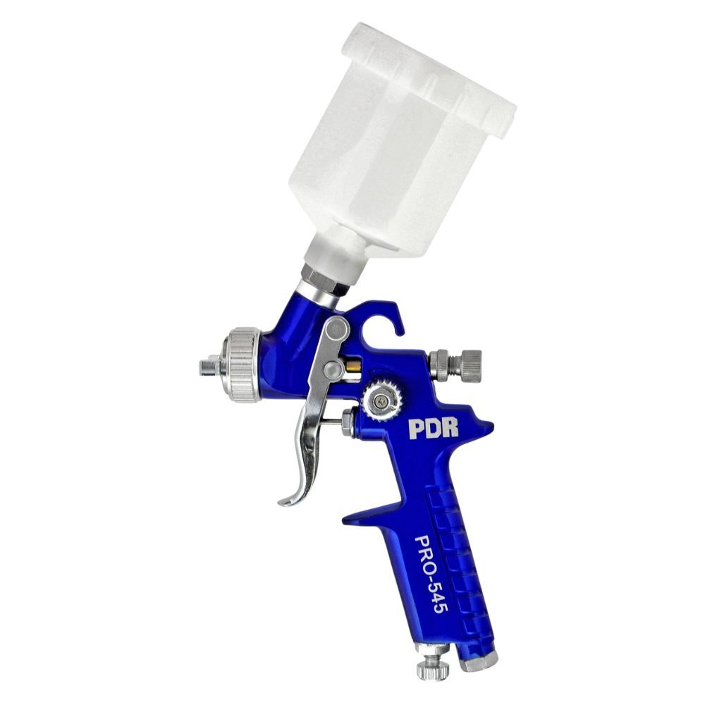 Pistola De Pintura Gravidade HVLP 125mL Pro545 1.0 PDR em Oferta na Shopee