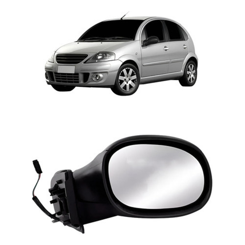 Retrovisor Eletrico Para Citroen C3 2003 Até 2012