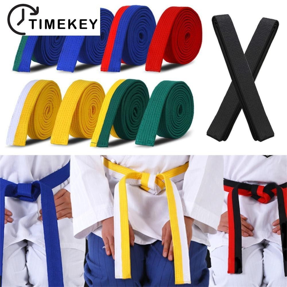 TKEY 1PCS Artes Marciais Karate Taekwondo Cintos Profissionais De Proteção Padrão Judo A7N7