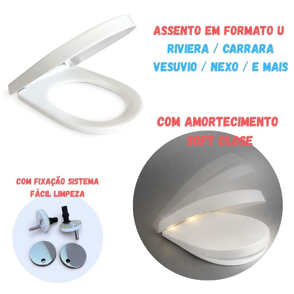 Assento Sanitário Carrara: Onde Comprar | BuscaProdutos
