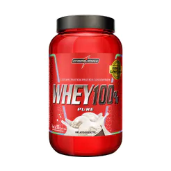 Whey Proteína 100% Pure Sabores Pote 900g Integralmedica