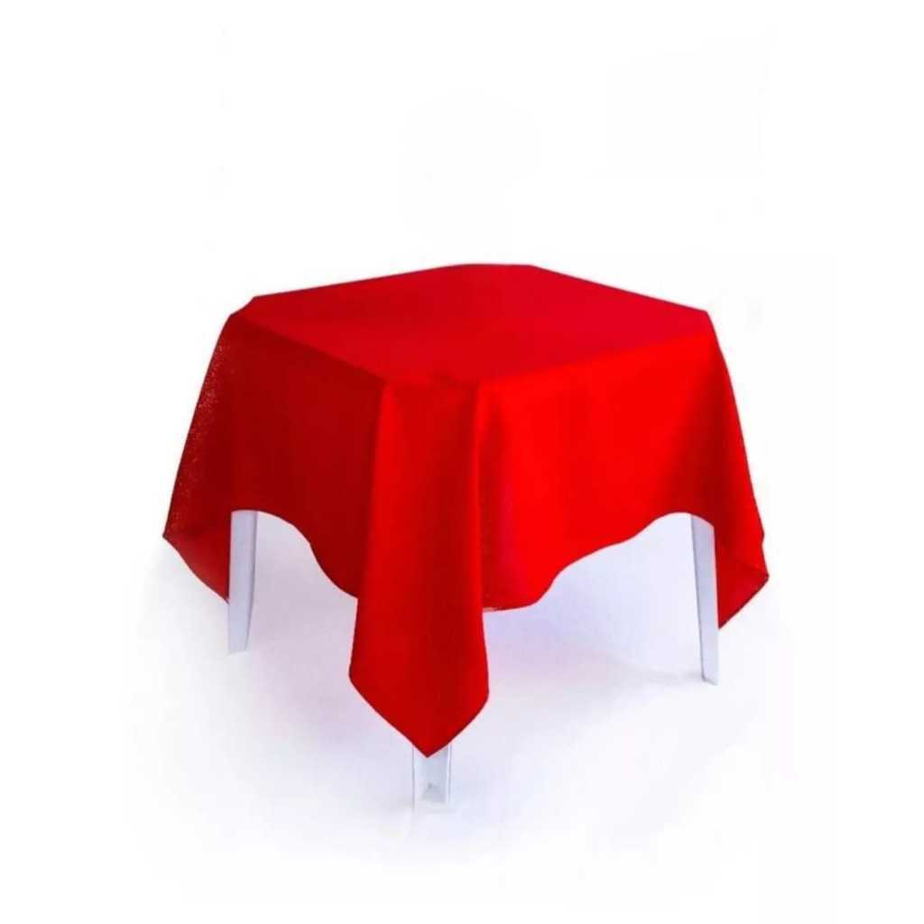 Kit Com 10 Toalhas de Mesa em Tecido Oxford de 1.50 x 1.50 com OVERLOQUE  P/ Festas Buffet Restaurante OFERTA