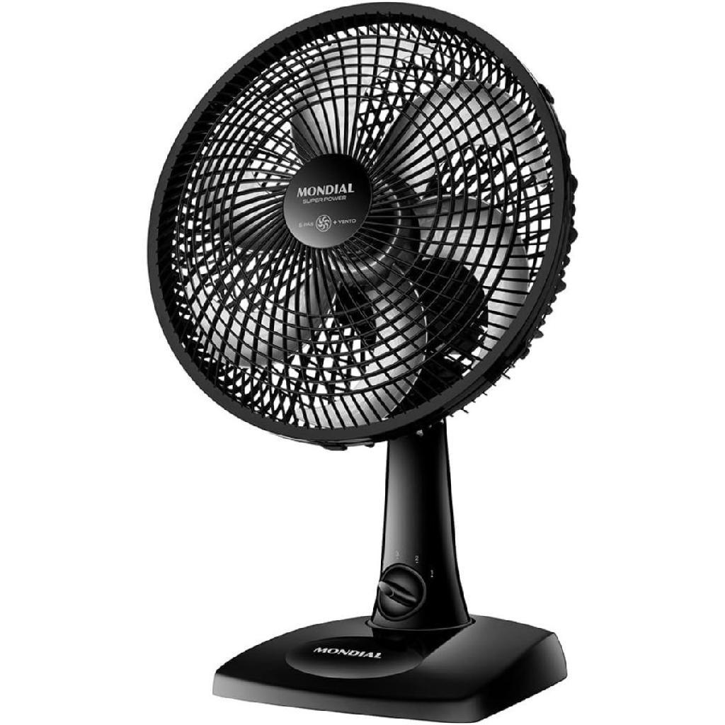 Ventilador de Mesa Mondial 30cm 6 Pás Super Power 110V em Oferta na Shopee