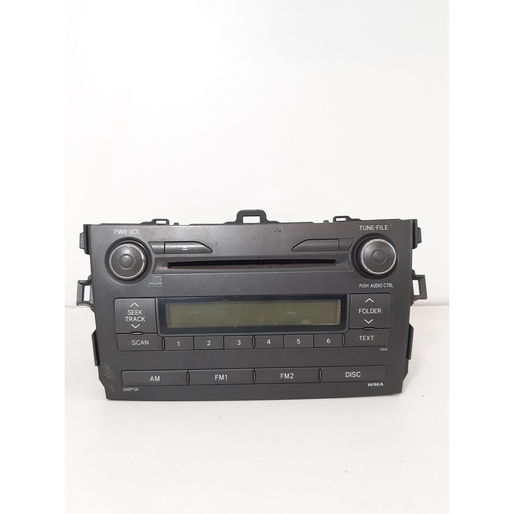 Aparelho De Som  Mp3 Toyota Corolla Modelo: 86120-02850 A