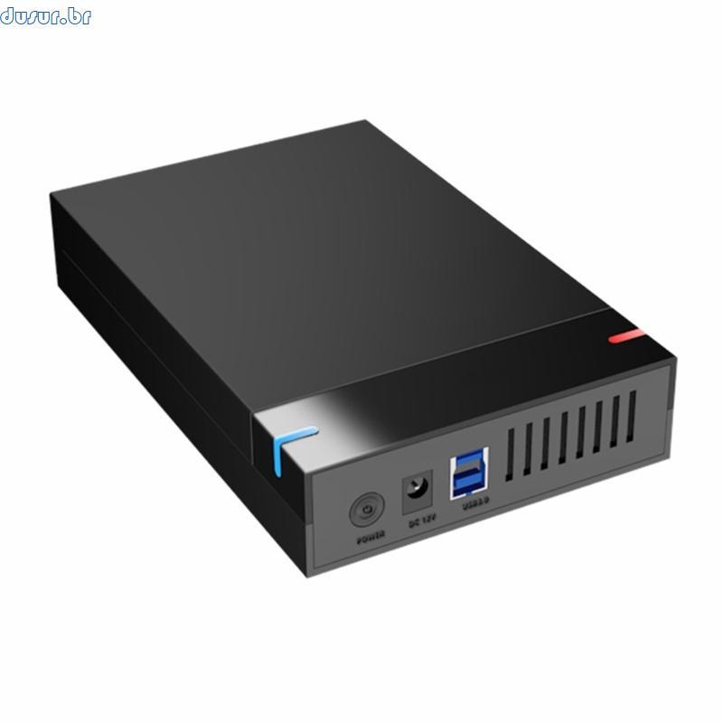 dusur9 USB3 0 SATA3 Gabinete Disco Rígido Externo Para Suporte Unidade 3 5 Polegadas 10 Tb