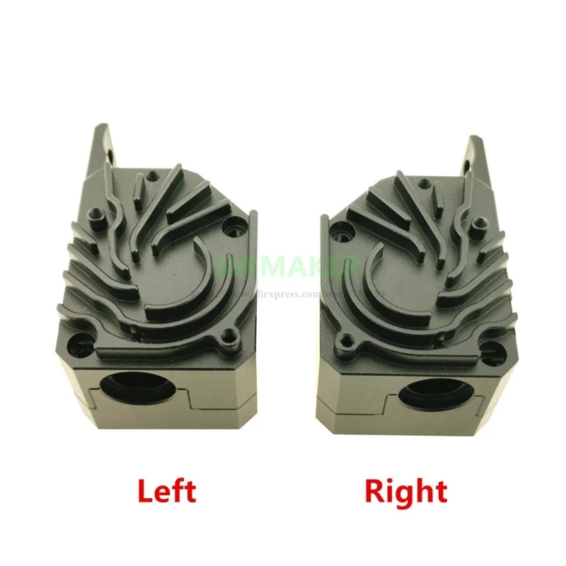 Todos Os metel Hemera Bowden Extrusora Direta Btech De Unidade Dupla Vortex Dissipador De Calor Para Impressora 3D TPU C