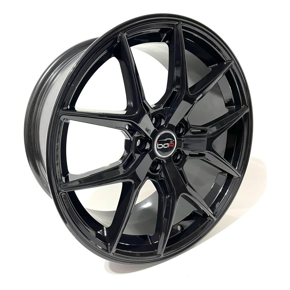 Jogo De Roda Aro 17 Bbs Golf Sapão Mk4 R32 5x100 Black Piano