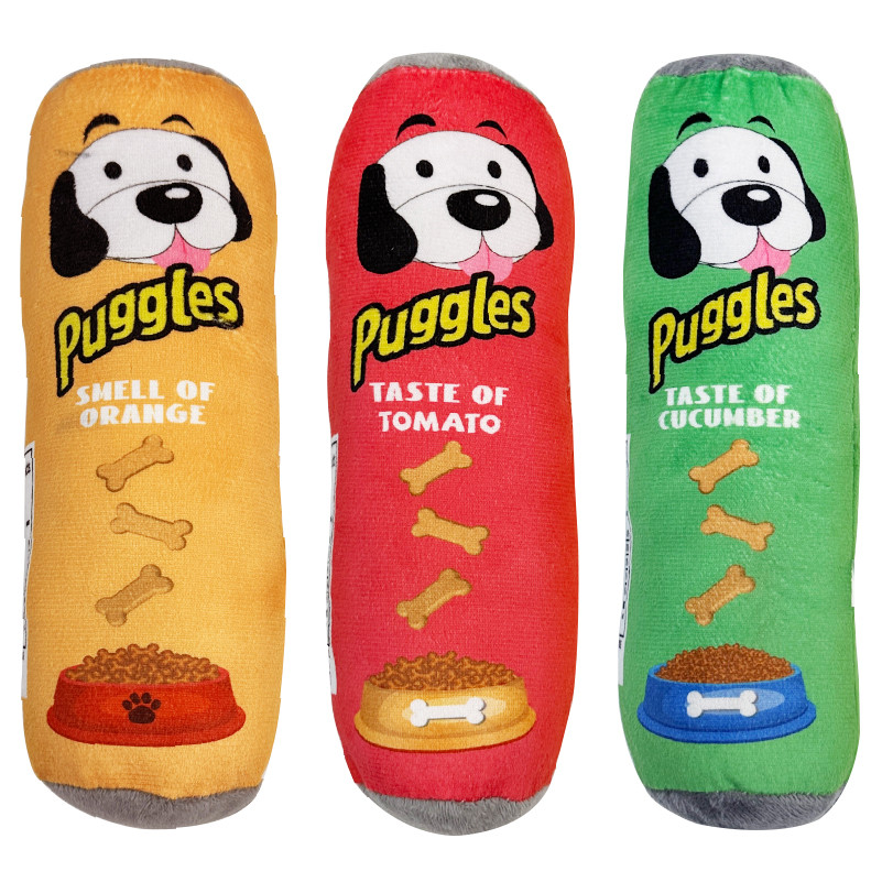 Simulação de animais de estimação batatas fritas animais de estimação soando brinquedos para cães de tamanho médio brinq