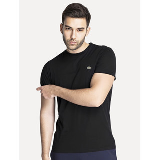 Camiseta Lacoste Masculina Classica Pima Cotton Preta Original em Oferta na Shopee