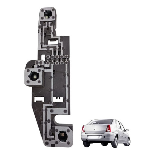 Soquete Lanterna Direita Renault Logan 2007 2008 2009 2010