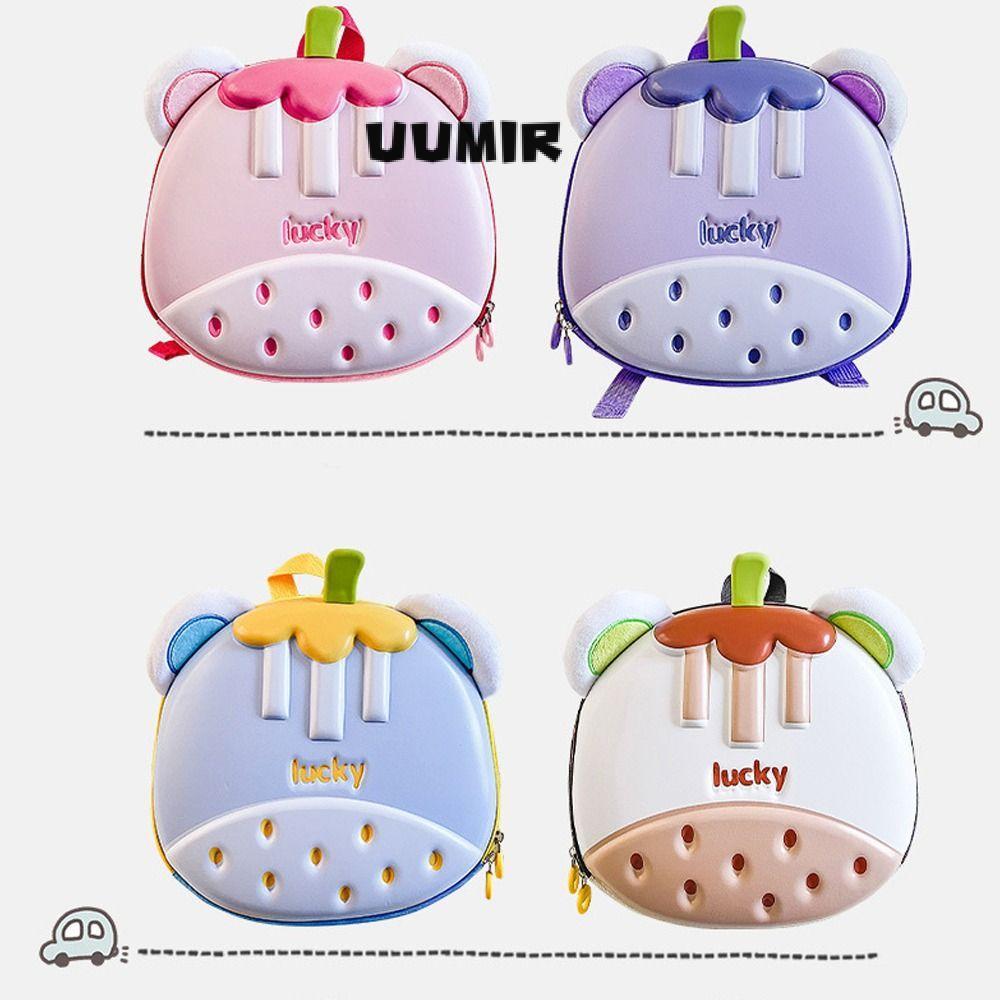 Mochila UUMIR , Bolsas De Ombro Fofas Em Formato De Mangostão , Bolsa Rígida Casual Leve De Alta Qualidade E Grande Capa