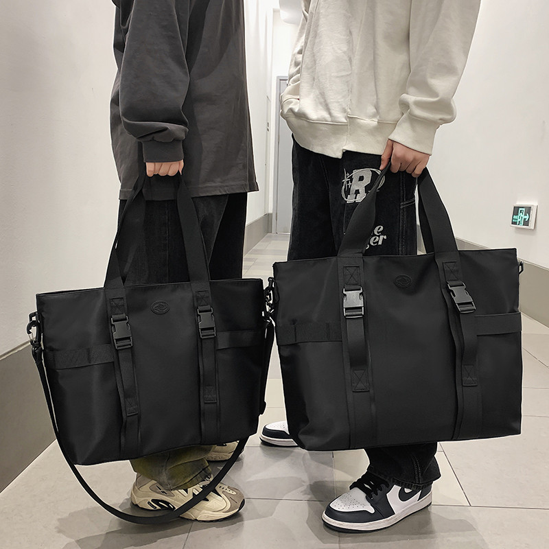 Bolsa mensageiro masculina Street Wear bolsa de grande capacidade Casual bolsa de ombro estudante classe saco meninos sa