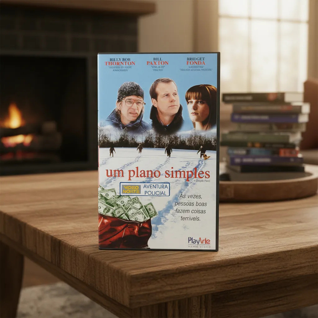 Vhs Filme Um Plano Simples Com Bill Paxton E Bridget Fonda
