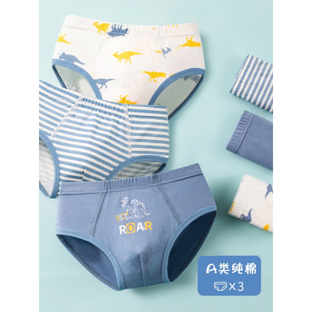 Crianças roupa interior das crianças meninos cuecas de algodão puro meninos Boxer Shorts crianças bebê médio grande cuec