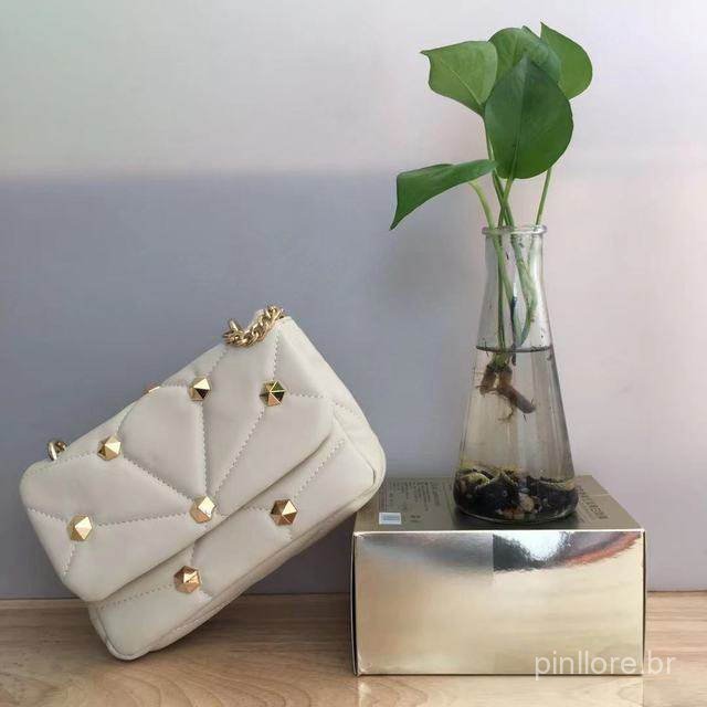 ZA casa 2025 primavera novo produto bolsa feminina carmesim vermelho rebite decoração fivela magnética axila pedido ombr