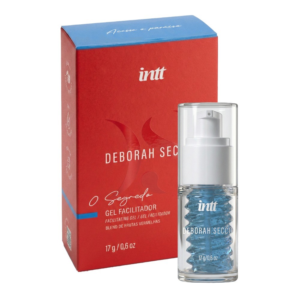 Gel Íntimo Facilitador -  O Segredo By Deborah Secco - Aroma Frutas Vermelhas - 17g em Oferta na Shopee