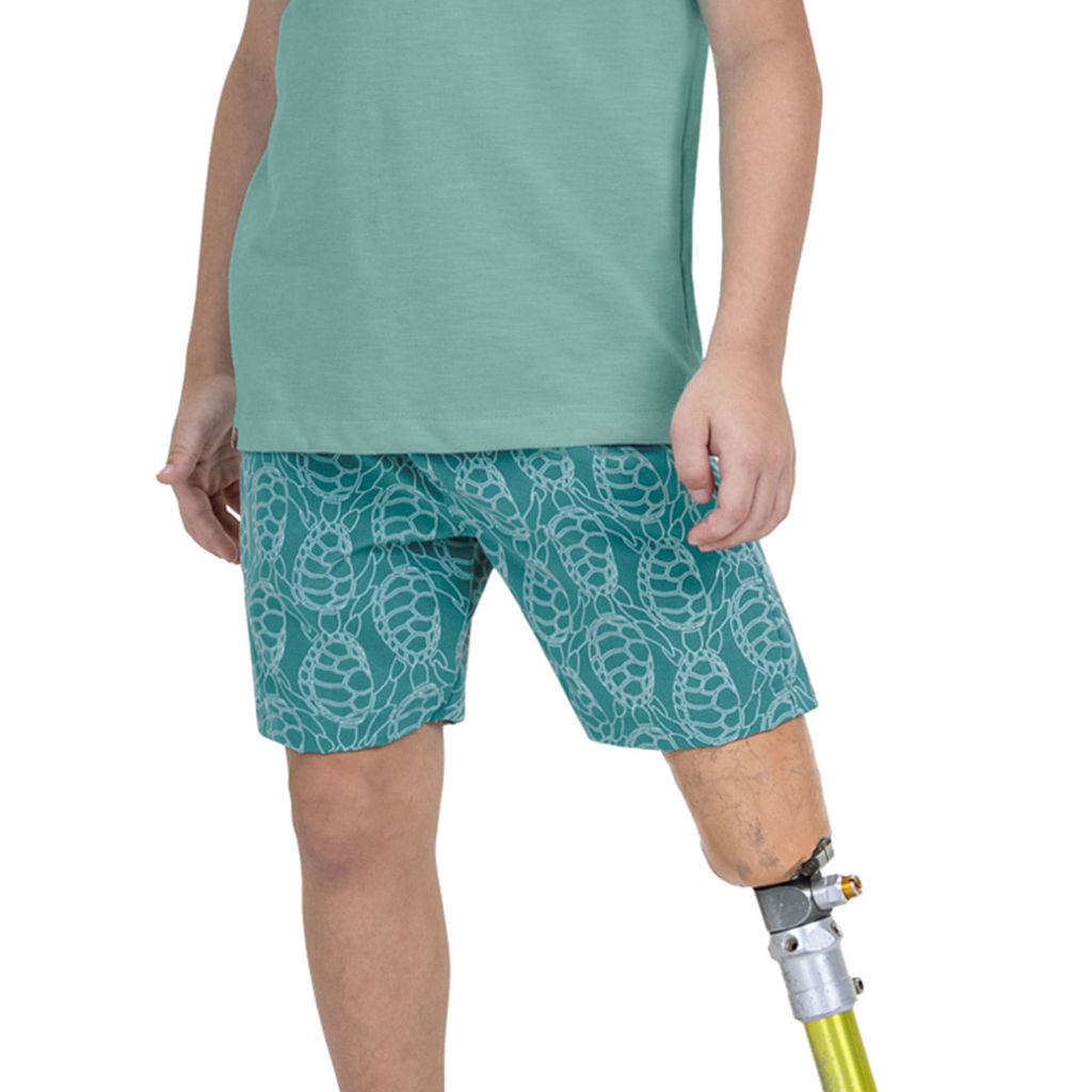 Bermuda Infantil Em Microfibra Trick Nick Azul