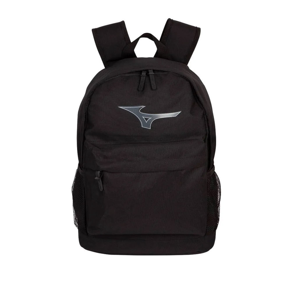 Mochila Mizuno Energy 17 Litros Preta Esportiva Resistente Escolar Academia