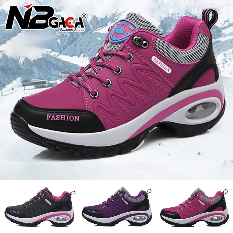 Tênis Femininos 2025 Moda Altura do Salto 6cm Sapatos de Caminhada Femininos Plataforma Chunky Tênis Esportivos Feminino