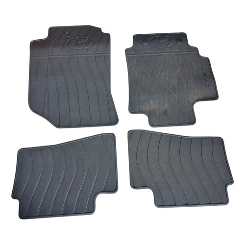 Jogo Tapete De Borracha Hyundai Creta 2016 2020 Original Preto