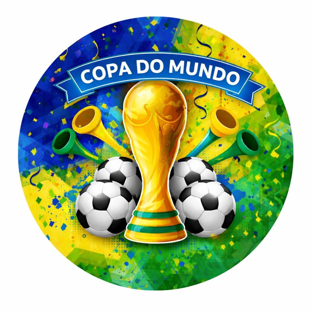 Capa de mini painel 50x50 copa do mundo modelo 102