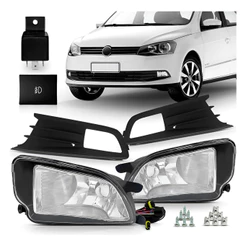Kit Farol Auxiliar Milha Gol G6 2012 A 2016 Bt Mod Original
