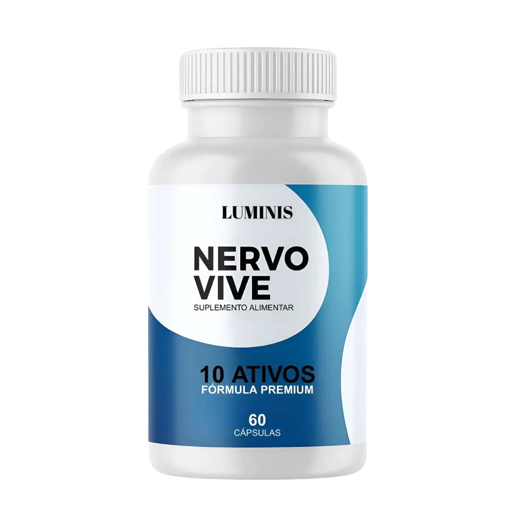 NervoVive 60 cápsulas | Fórmula Avançada | O melhor para seu sistema nervoso