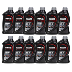 12 Litros Yamalube 10w40 Semi Sintético Original