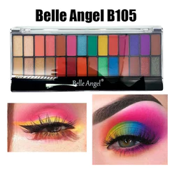 Paleta de Sombras Belle Angel B105 - 28 Cores, Matte e Cintilantes