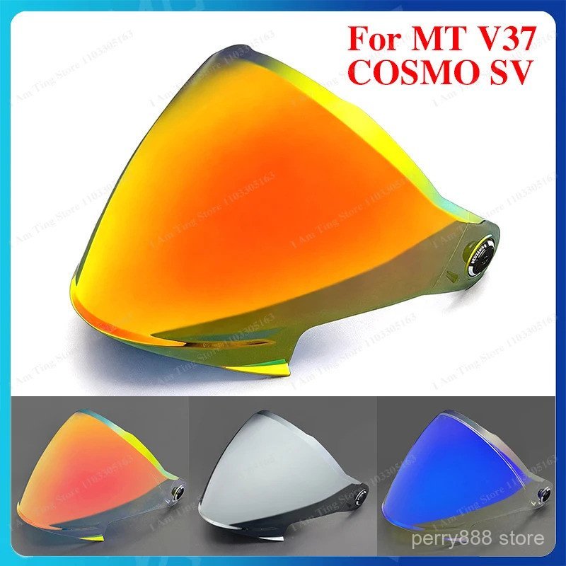V37 Motorcycle Helmet Lens For MT V37 COSMO SV Helmet Visor Windshield Shield Glasses Visor Helmet Accessories